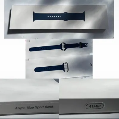 Bracelet Apple Watch 41 mm (Abyss Blue Sport Band)